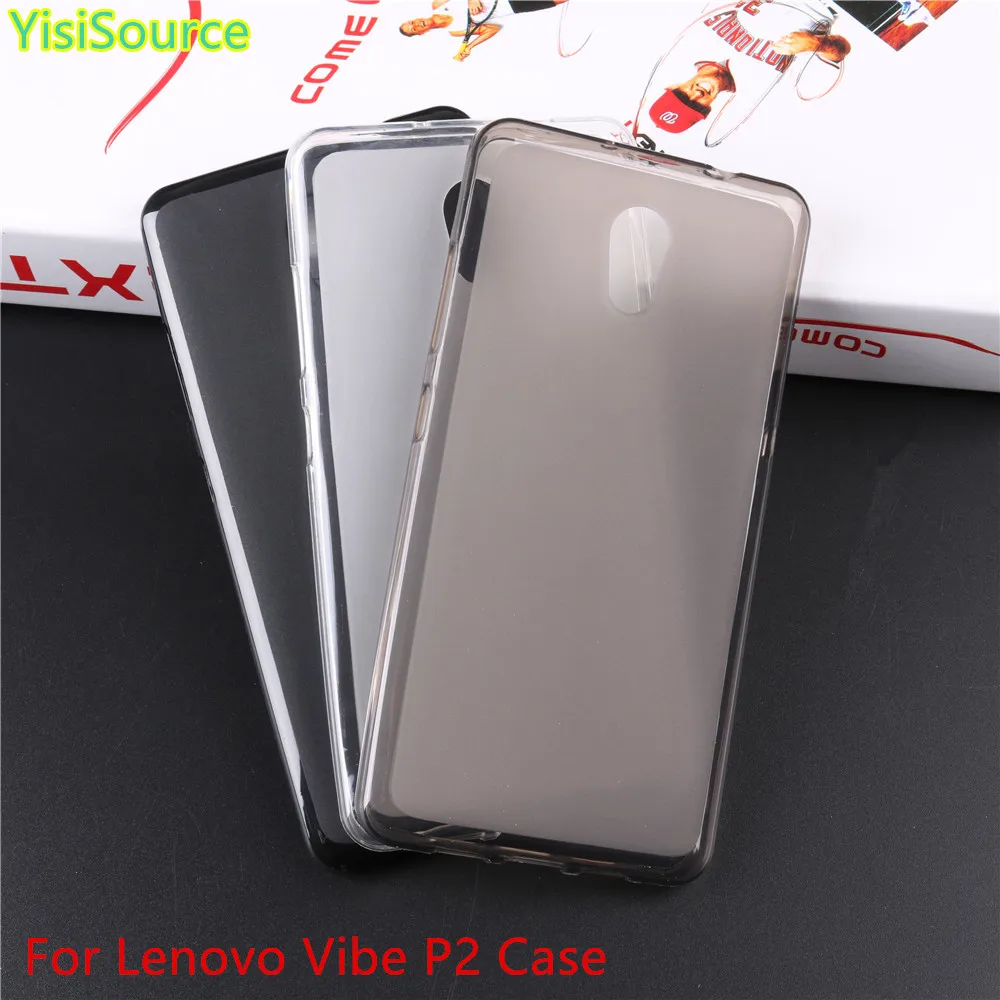 

Yisisource Case for Lenovo VIBE P2 P2a42 Funda TPU Matte Silicon Soft Back Cover Protective Shell for Lenovo VIBE P2 5.5'' Coque