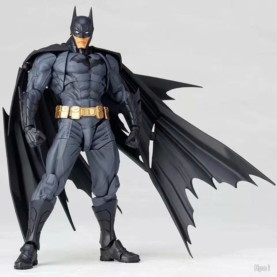 DC COMICS Injustice League Batman Revoltech Series Batman PVC Action Figure Collectible Model Kids