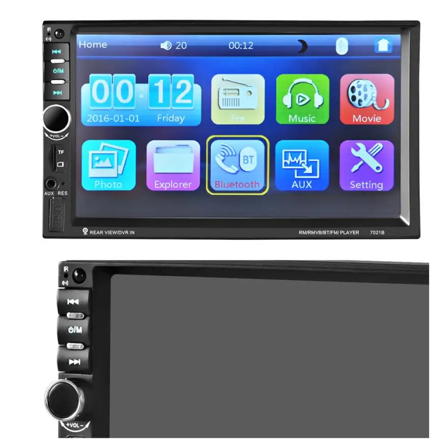 Надежный Bluetooth автомобильный Радио плеер автомобиля стерео аудио SD/USB MP5 плеер дропшиппинг jun29