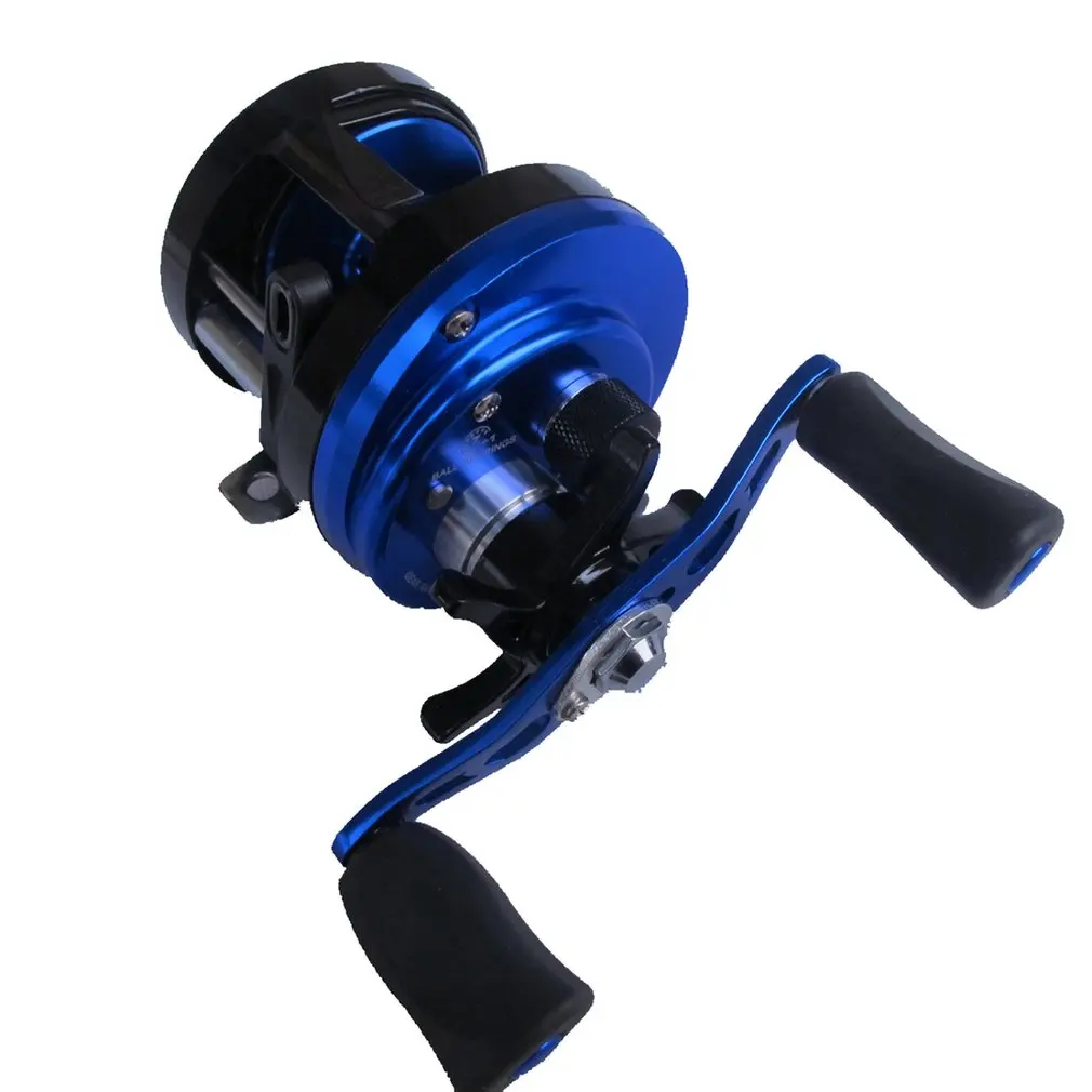 

8bb Brake Magnetic Force Fishing Boat Reel Cast Drum Wheel Lure Reel Baitcasting Fish Reel Left Right Handle Salt Waterproof