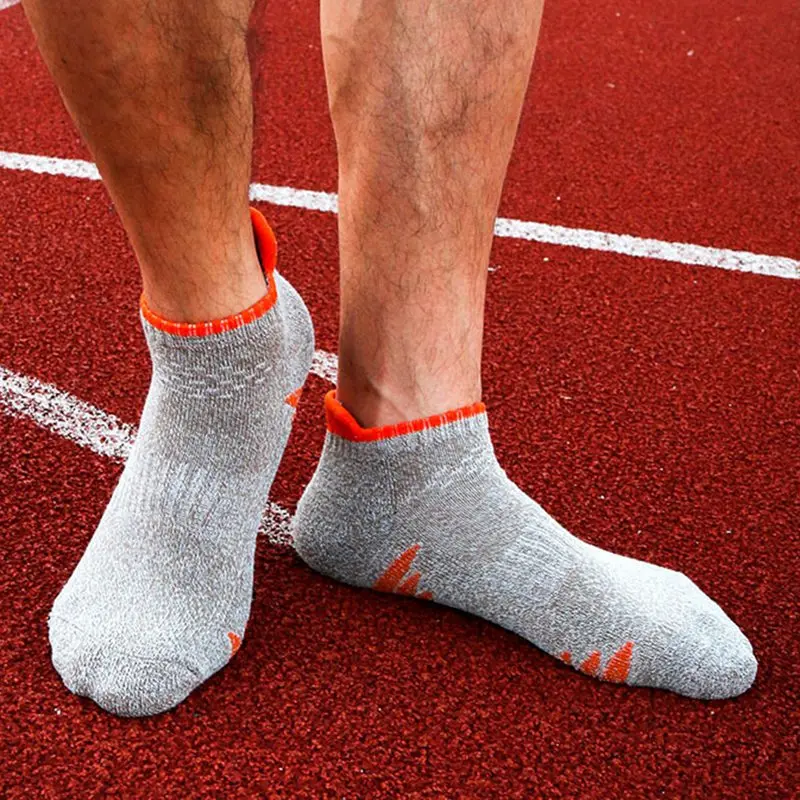Professional Men Quick Dry Running Ankle Sport Socks Cycling Sox Hiking