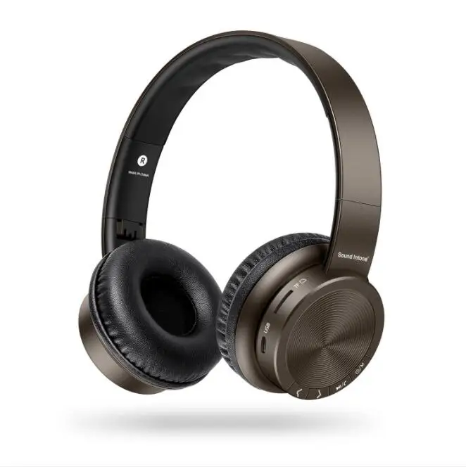 Picun P30 гарнитура Bluetooth гарнитура частный режим беспроводной телефон компьютер ТВ с беспроводным сабвуфером - Цвет: Brown