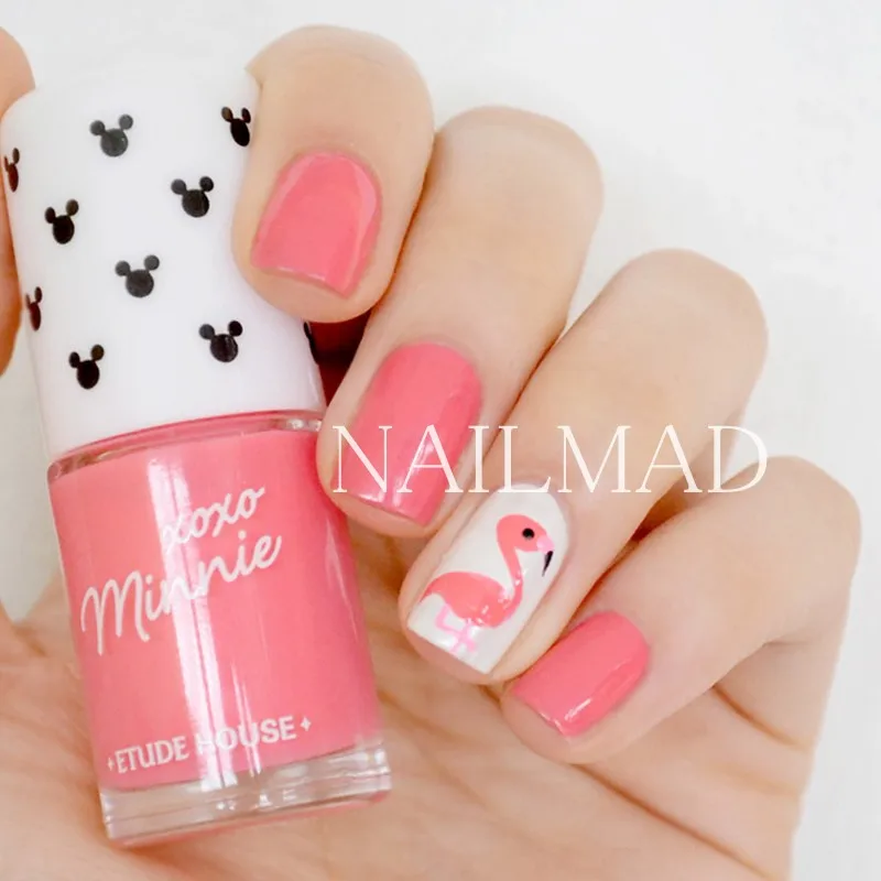 1 лист переводные наклейки для ногтей с фламинго|nail sticker|decal transfertransfer sticker |