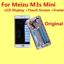 For Original Meizu M3s Mini Mobile Phone MT6750 LCD Display +Touch Screen +Frame+ Tools FOR M3s Mini PRO 5.0″ Give silicon case