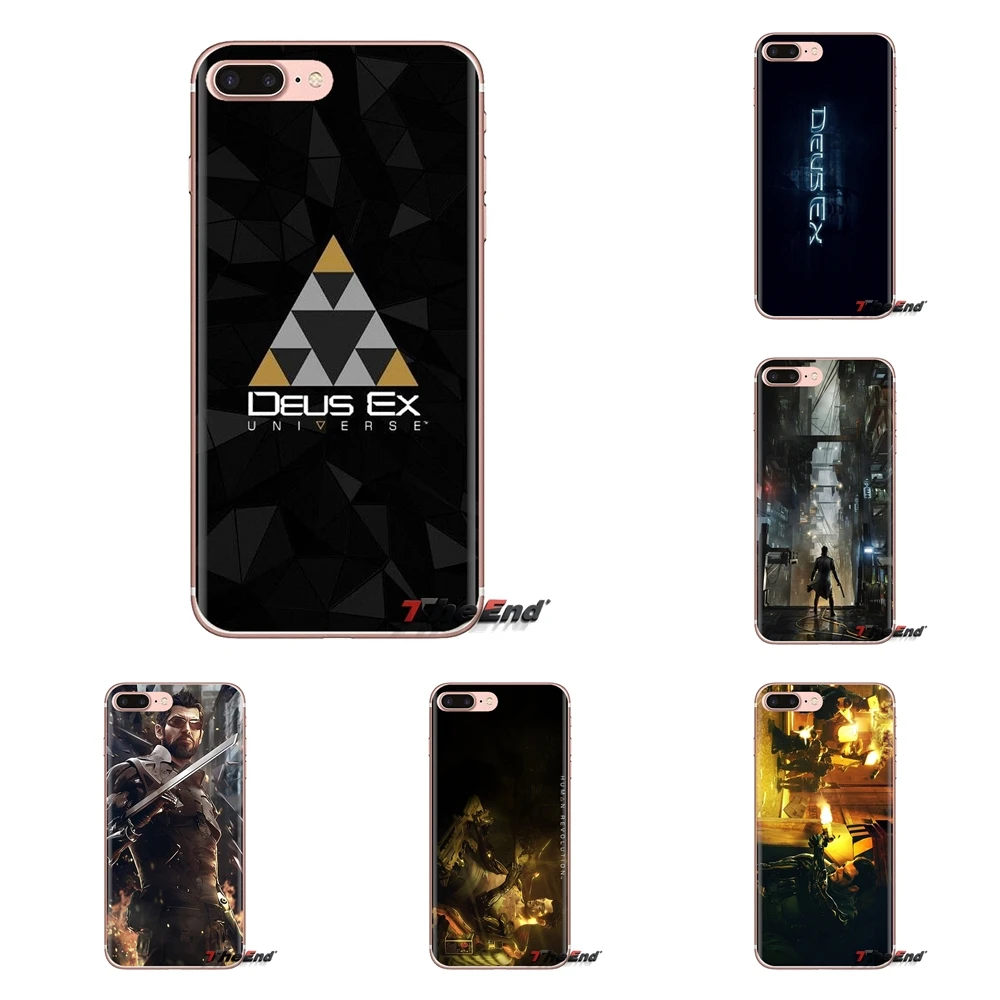 

For Xiaomi Redmi 4A S2 Note 3 3S 4 4X 5 Plus 6 7 6A Pro Pocophone F1 Deus Ex Mankind Divided Games Art Silicone Phone Shell Case