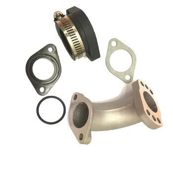 

Intake set Mainfold Adapter Inlet Pipe Kits For Mikuni VM24 OKO KOSO KEIHIN PE24 PE26 PE28 Carburetor