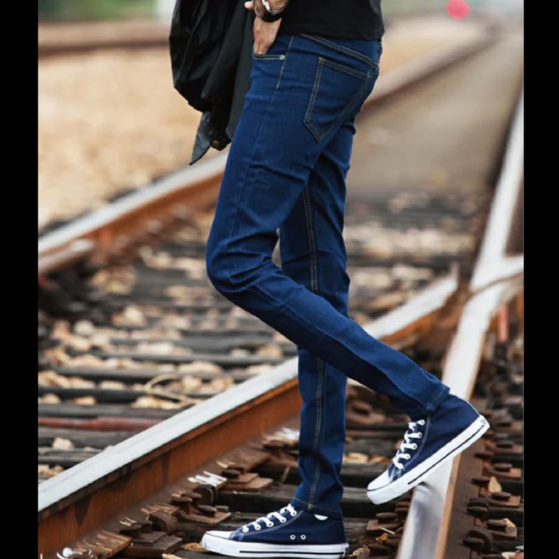 Hot Style 2021 ragazzi Slim Fit adolescente jeans sottili in Denim Casual  economici pantaloni neri con risvolto elasticizzato pantaloni a matita belli  uomo 28 34|boys slim fit jeans|slim fit jeansfitted jeans - AliExpress