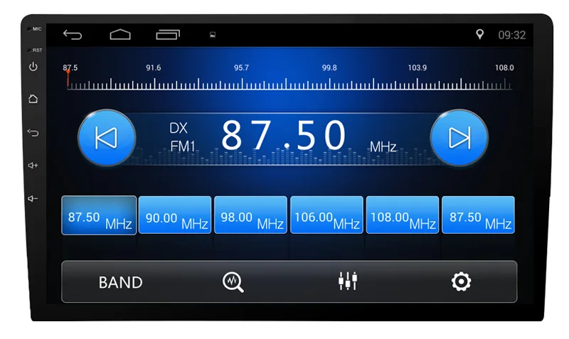 Clearance 2GB RAM 10.1" Car Radio Player Android 5.1.1 Universal autoradio 1024*600 GPS Quad Core for skoda multimedia Audio Stereo 5