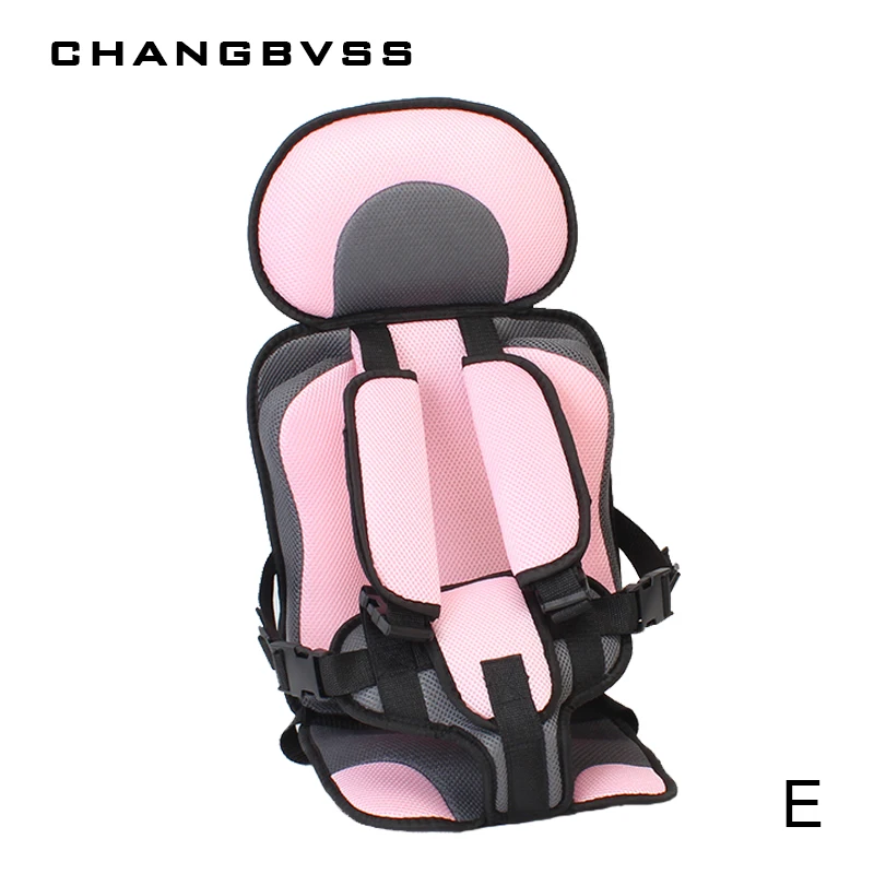 Pink Gray Color Sky Blue Gray Color Baby Car Seat Convertible Nice Quality PP Cotton Filling