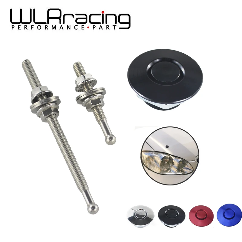 WLR RACING Universal 1 Piece 1.25" 32mm Aluminum Push Button Billet