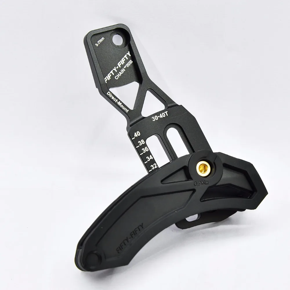 Clearance FIFTY-FIFTY Bicycle chain guide MTB Mountain Bike Direct Mount Steady Chain Guide Apply to 30-40T Bike accessories 4