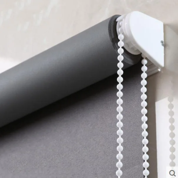 MOMO 100 Blackout No Drill Window Blinds Curtains Solid Roller Shades