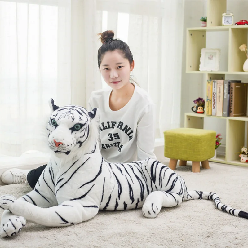 

Plush Toy Tiger Doll Lumbar Pillow Gift 12 Zodiac Simulation Doll Holding Sleeping Simulation Plush Tiger Doll Realistic Shape