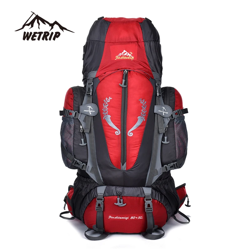 Large 85L Outdoor Backpack Unisex Travel Multi purpose climbing