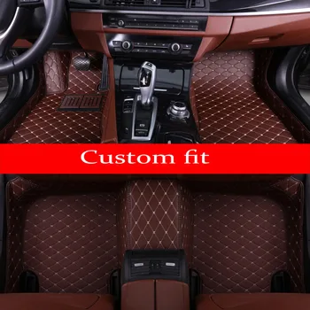 

Car floor mats for Fiat 500 Viaggio S bravo Ottimo 5D car-styling heavy duty carpet floor liner