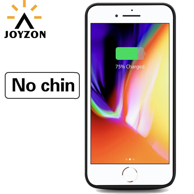 Beste Hot Koop Batterij Oplader Voor iphone 7 Plus 6 6 s 8 Plus 5000 7200 mah Power Bank externe Backup Batterij Opladen Case Cover