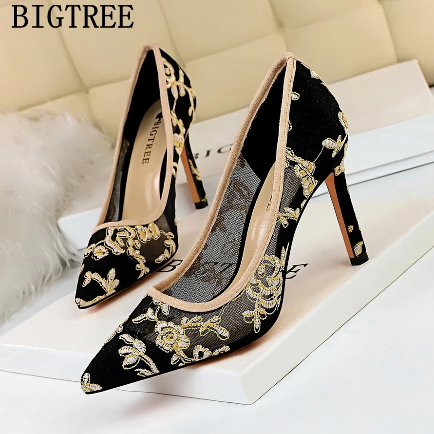 

dress shoes women wedding heels bigtree shoes fetish high heels sexy ladies pumps evening shoes pointed toe high heels tacones