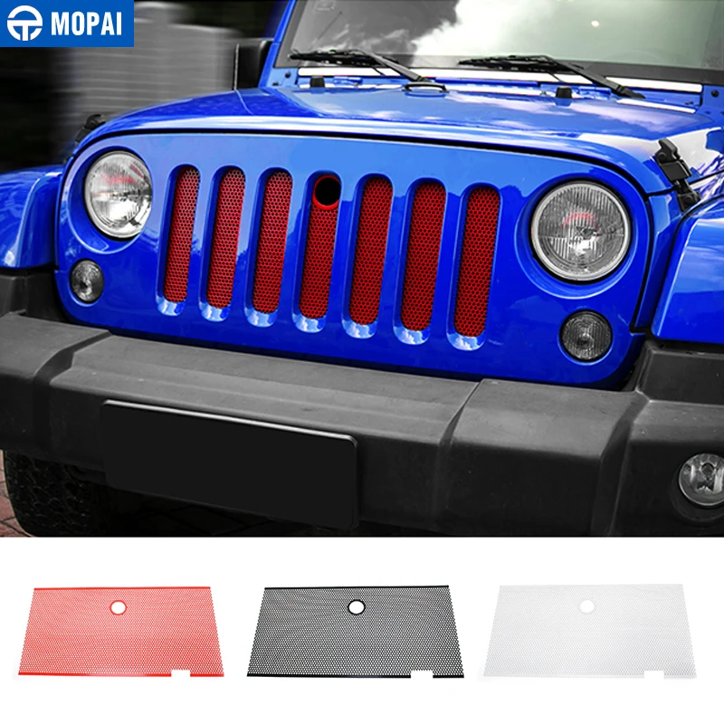 MOPAI Steel Car Insect Nets Mesh Grille Decoration Cover With Hole Trim