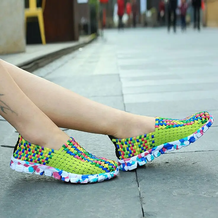 Повседневная дышащая обувь из сетчатого материала Chaussure Femme спортивная на