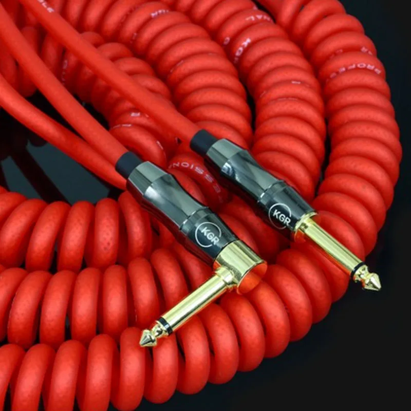 High Quality Spring Guitar Cable Fever Guitar Cable Oxygen free Copper
