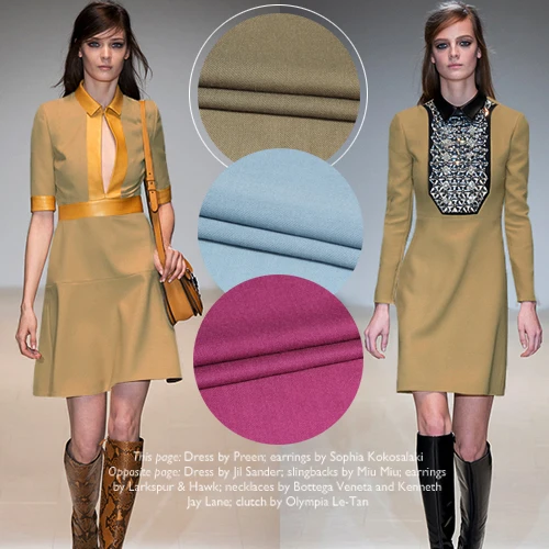 

130cm spring autumn wool fabric meter fine woolen dress suit wool fabric wholesale wool cloth 3 color