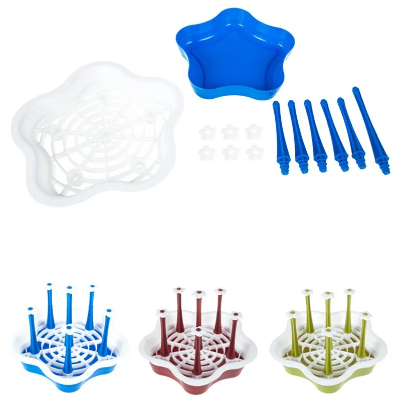 Plum-Shape-Kitchen-Sink-PP-Plastic-Drain-Cup-Holder-Rack-Cutlery-Shelf-Home-Kitchen-Supplies-Three-Colors-Are-Available-KC1573 (10)