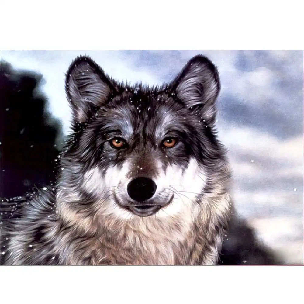 Wolf 5d Diamond Painting Diy Embroidery Cross Stitch Home Decor Needlework Craft Wall Stickers For Kids Rooms Bedroom Decor 8