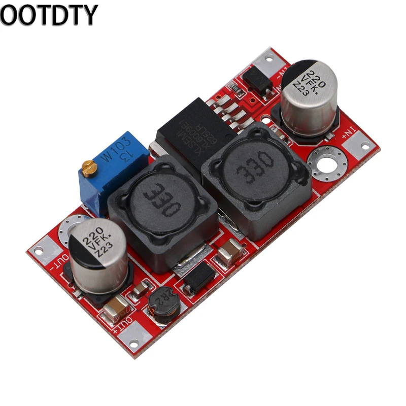 OOTDTY DC DC Adjustable Boost Buck Step Up Down Converter XL6009 Power