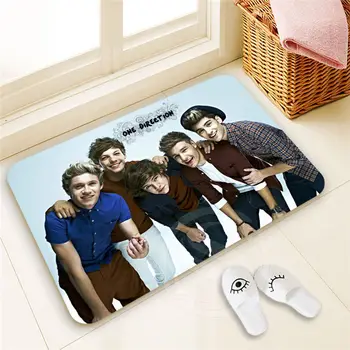 

H-P376 Custom one direction #10 Doormat Home Decor 100% Polyester Pattern Door mat Floor Mat foot pad SQ00722-@H0376