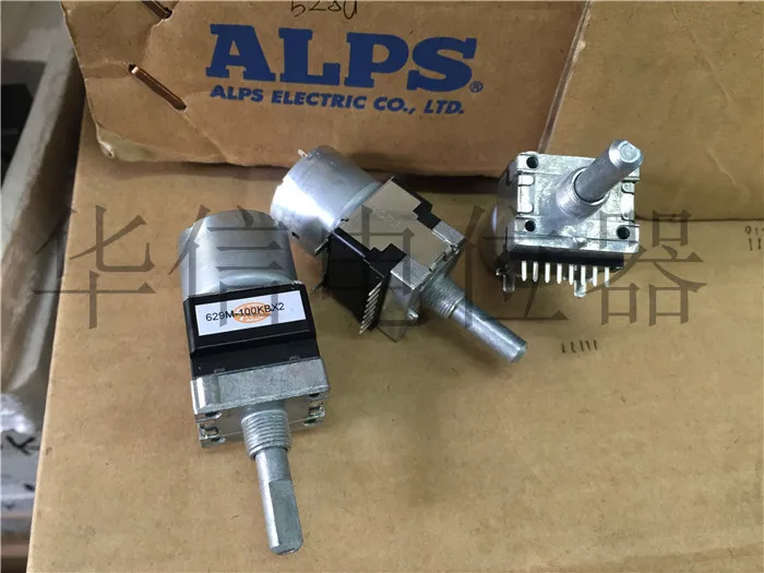 [VK] Oslo VS-8200A amplifier potentiometer ALPS motor B100K double handle 25MMF switch | Обустройство дома
