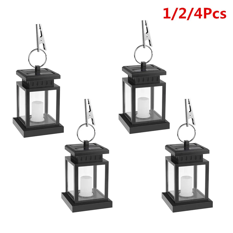 

1/2/4pcs Solar Light Outdoor Candle Lantern Solar Lamp LED Bulb Yard Path Gutter Garden Umbrella Hang Lights LED Lamp Lighting