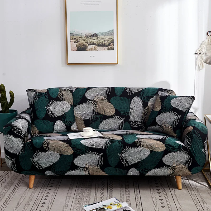 Новое эластичное покрытие для дивана мягкая мебель для гостиной диван Чехол Хлопковый чехол на диван из стрейч-материала мебельный чехол 1 2 3 4 сиденья - Цвет: 4