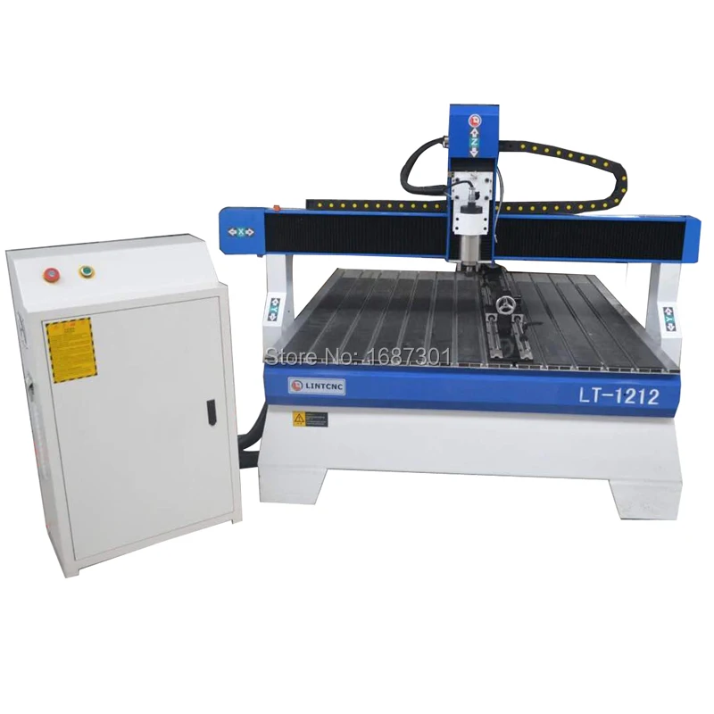 Китай дешевые 1212 1218 1313 1224 1325 древесины cnc маршрутизатор 3.0kw 4 оси машина|Фрезы по