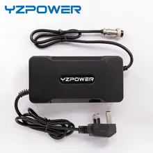 YZPOWER 54,6 V 4A Смарт литиевая батарея зарядное устройство для 48V электрический скутер велосипед ebike инвалидная коляска литий-ионная батарея