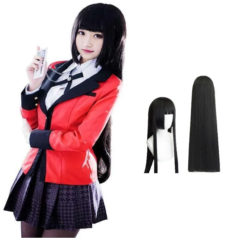 Аниме Kakegurui Yumeko Jabami косплей костюм японская школьная форма Хэллоуин карнавальные