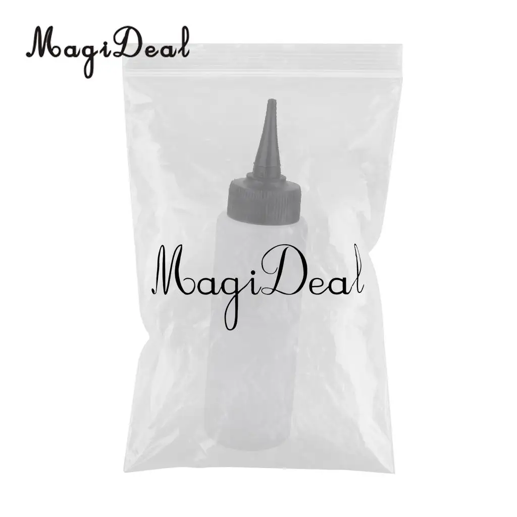 Plastic Hair Color Hairdressing Squeeze Applicator Measuring Bottle 150ml High Quality Plastic