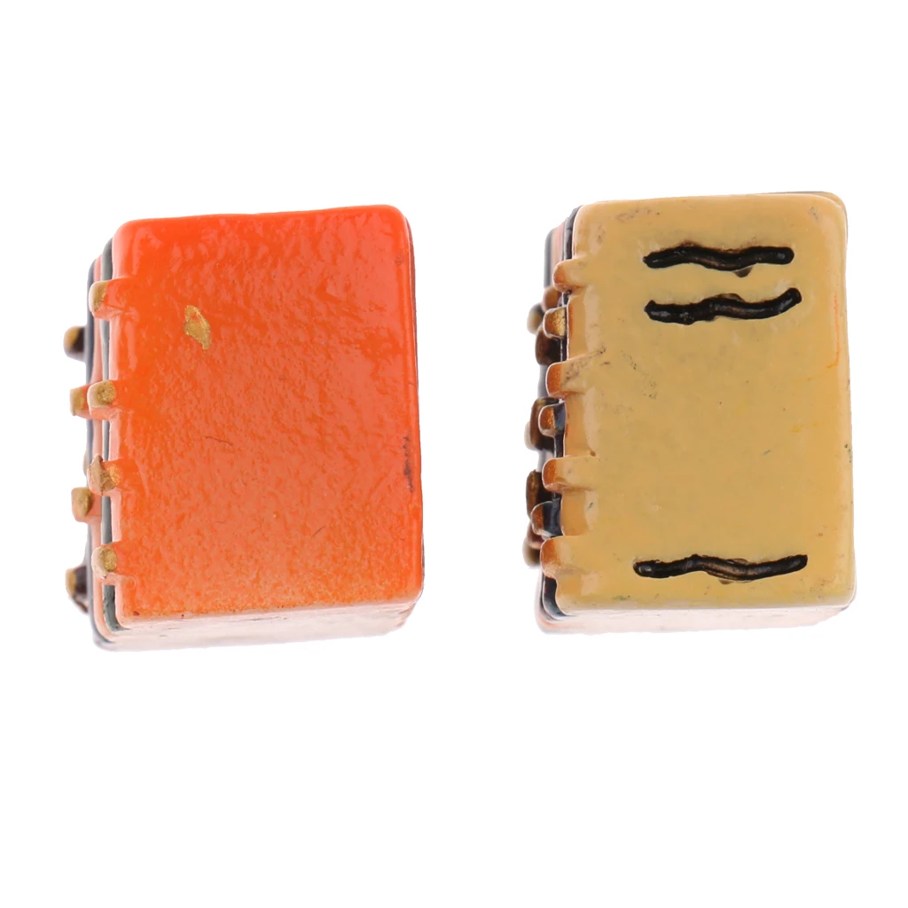 1/12 Scale Resin Books Dollhouse Miniature Bookshelf Decoration 1:12 Doll House Pretend Play Furniture Toys for Kid Children Toy
