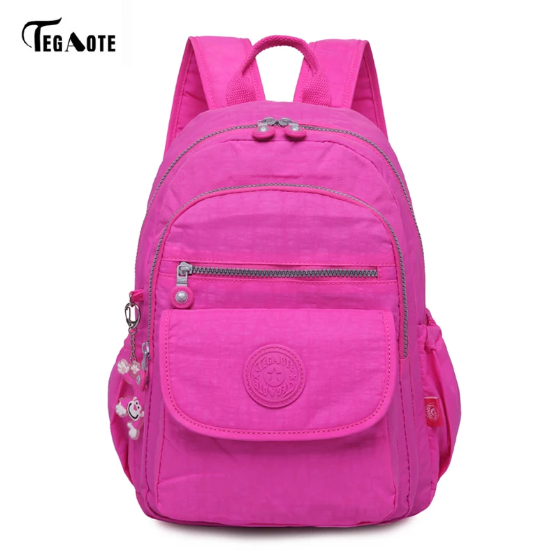 TEGAOTE Mochila Feminina Escolar, женский рюкзак для девочек-подростков, школьные сумки, Женский нейлоновый рюкзак для путешествий, для ноутбука, стильный рюкзак, Sac A Dos