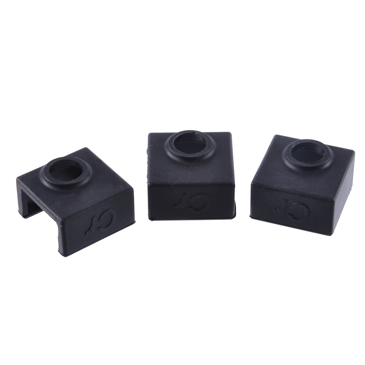 3pcs/Lots 3D Printer Heater Block Silicone Cover For CR-10S 10S 10S5 10S4 3D Printer Parts Heating  Block Silicone Cover
