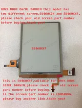 100%-pantalla LCD eink ED060XH7 para onyx boox, lector de ebook, 1024x758, envío gratis