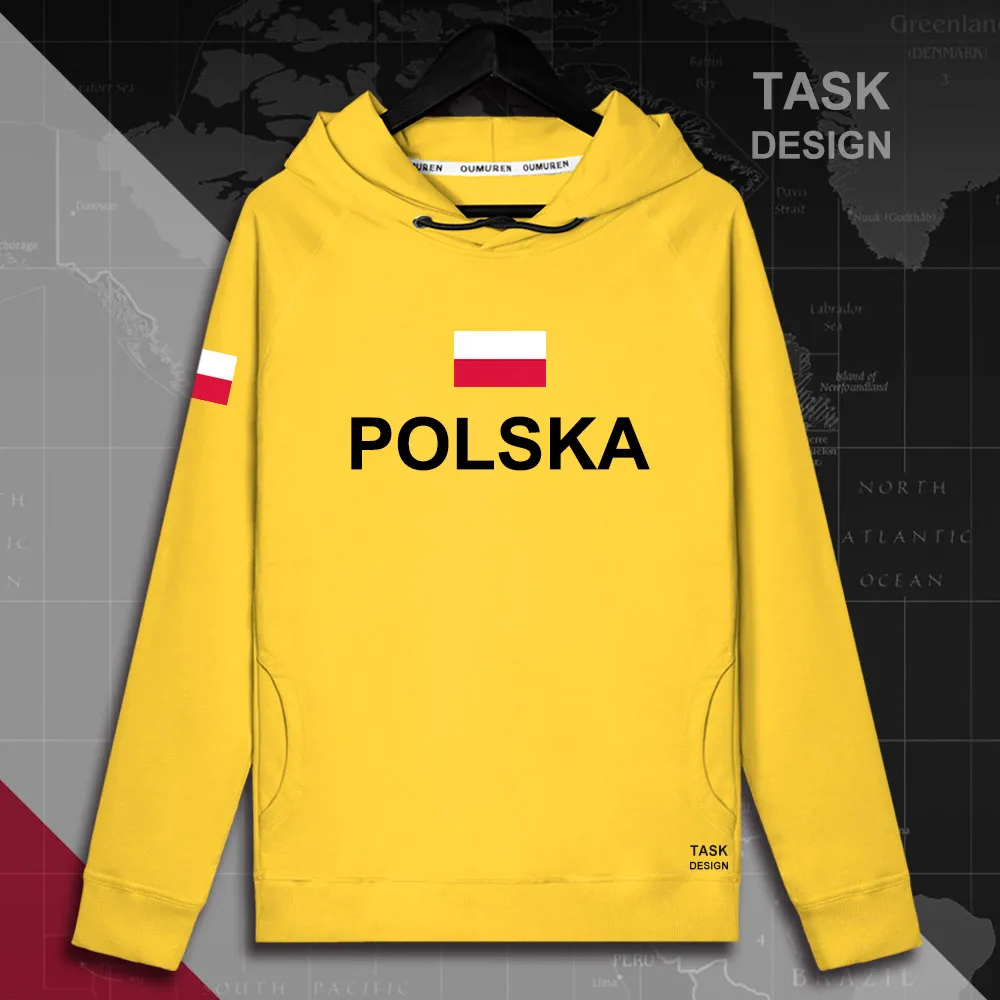 Польская польская Толстовка POLAK POLSKA POL мужские пуловеры с капюшоном толстовки