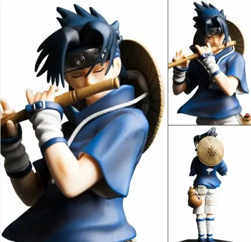 Экшн фигурки Naruto Uchiha Sasuke из ПВХ японское аниме коллекционные талисманы детские