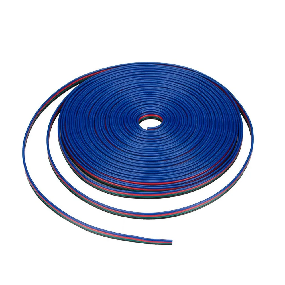 

10m 5050 RGB LED Strip Extension Cable Wire 4Pin 22AWG Extension Cable