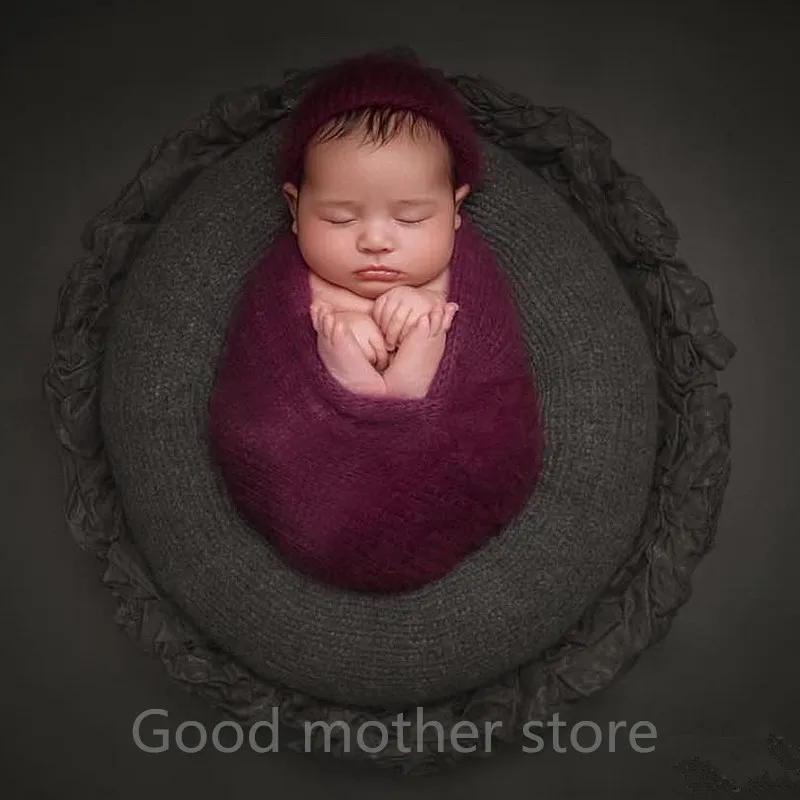 Сумка bean из чистого хлопка с нитью для плетения округлость фотосъемки
