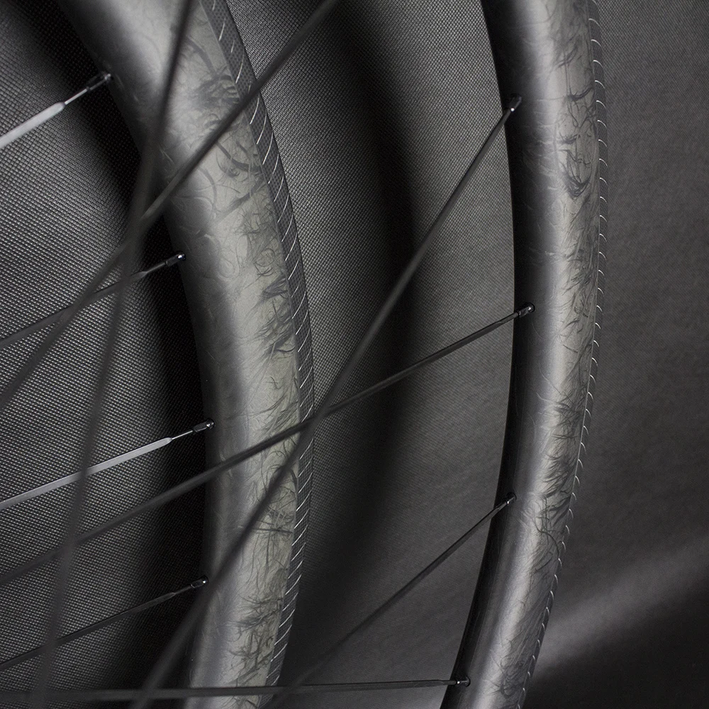 2018 New Wheels Novatecs 511cb:522cb Carbon Hubs Straight Pull Carbon Marble27