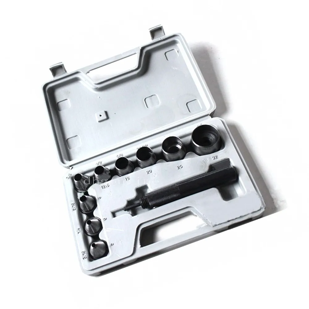 One Tool Hollow Punch Leather Rubber Jumbo big Hole Gasket 5mm to 32mm Steel KIT With A Box | Дом и сад