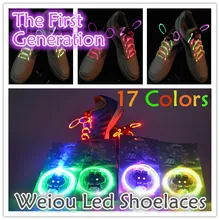 Boys Girls Kids Light Up LED Shoelaces Flash Party Disco Shoe Laces Shoe Strings Free Drop shipping Stock