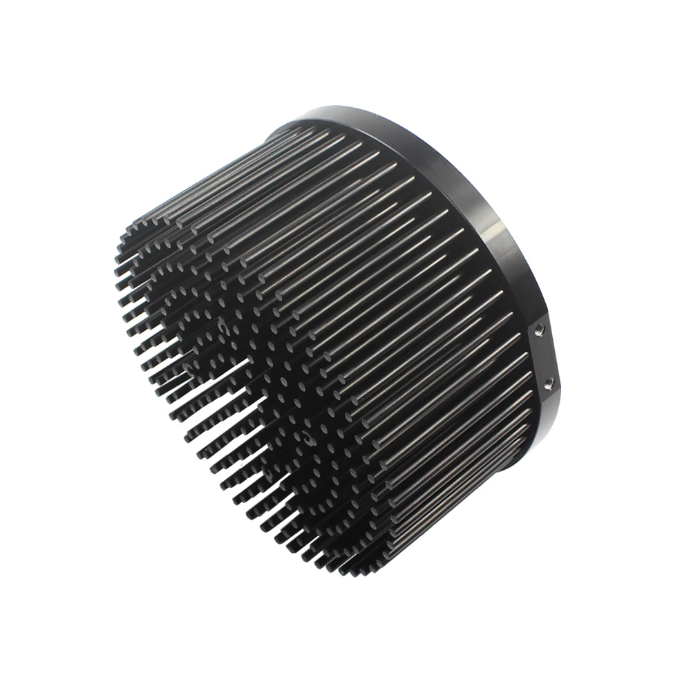 133mm Cold forging aluminum  heatsink for 50w cob cxb3590 vero29 led grow light