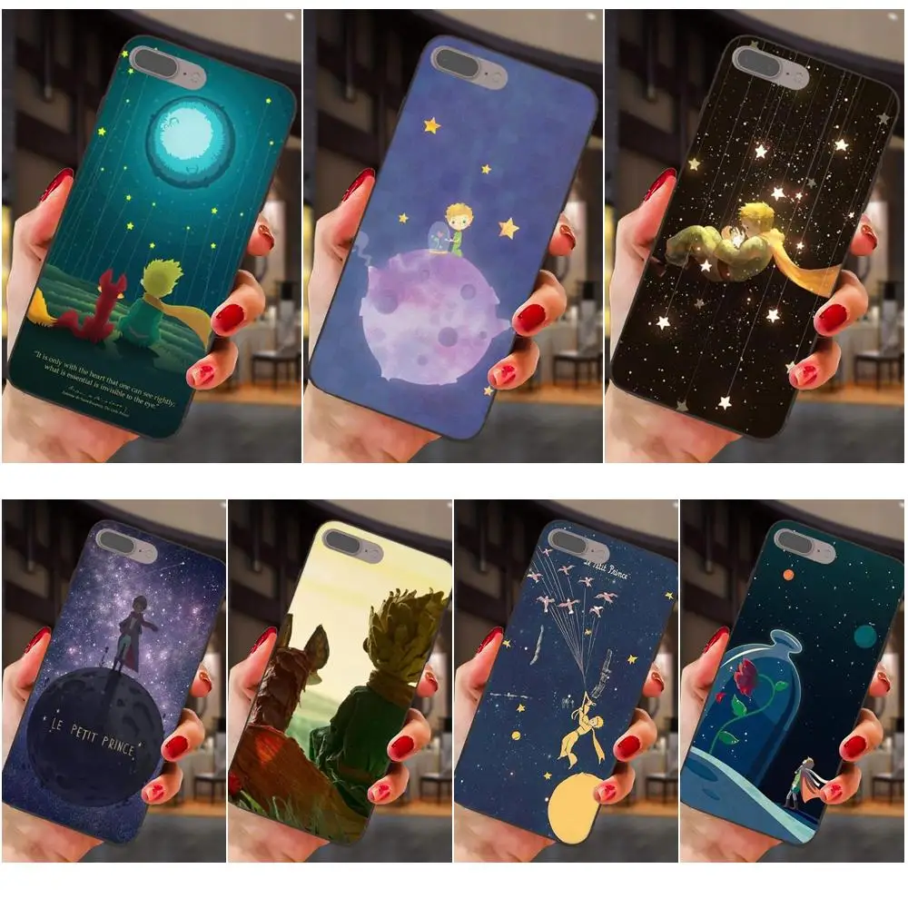 

Lovely the Little Prince Fox On Mint For Xiaomi Mi Mix Max Note 2 2S 3 5X 6 6X 8 9 SE A1 A2 Lite Play Pro F1 Soft Hipster Case