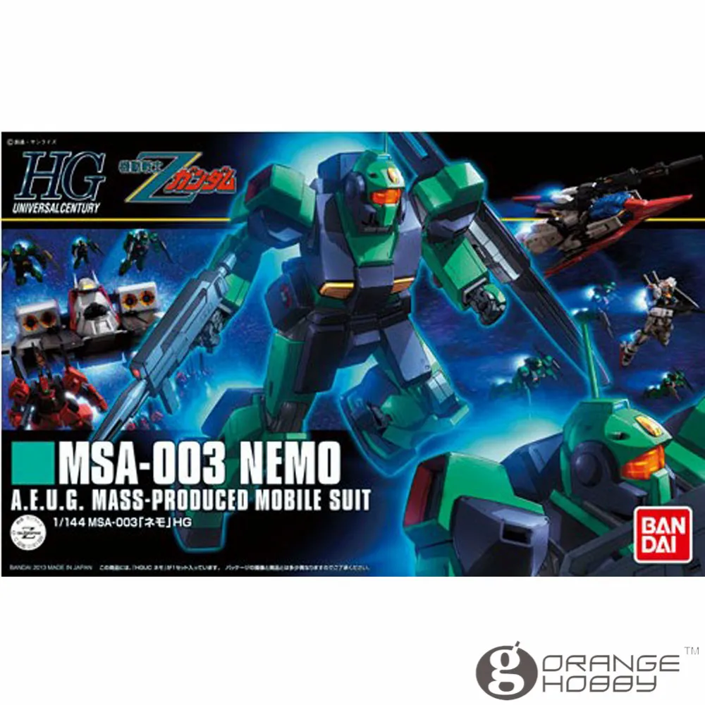 OHS Bandai HGUC 150 1/144 MSA-003 Немо мобильный костюм сборки модель Наборы